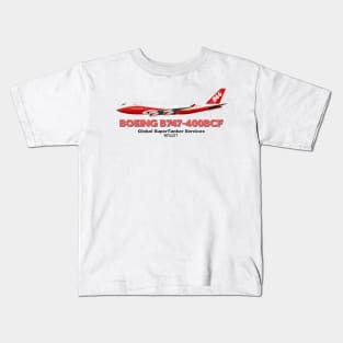 Boeing B747-400BCF - Global SuperTanker Services Kids T-Shirt